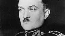 Generál Alois Eliáš, předseda druhé protektorátní vlády. Po nástupu Reinharda Heydricha do funkce zastupujícího říšského protektora byl zatčen a odsouzen na smrt, za heydrichiády byl popraven