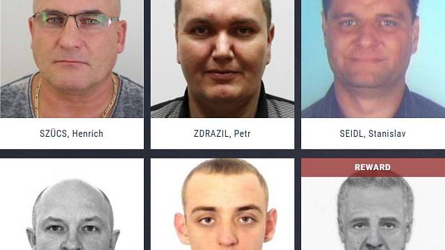 Mezi nejhledanější zločince Evropy patří i Češi Stanislav Seidl a Petr Zdražil