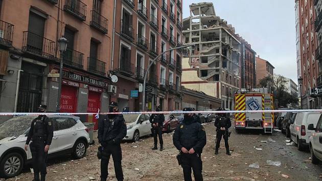 Centrem Madridu otřásl výbuch