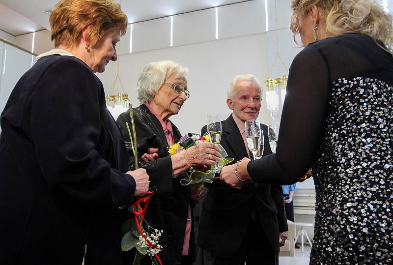 Manželé František a Jarmila Galasovi oslavili 76. výročí svatby