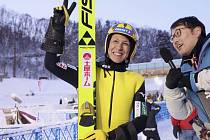 Japonský skokan na lyžích Noriaki Kasai v jednapadesáti letech bodoval v závodě Světového poháru.