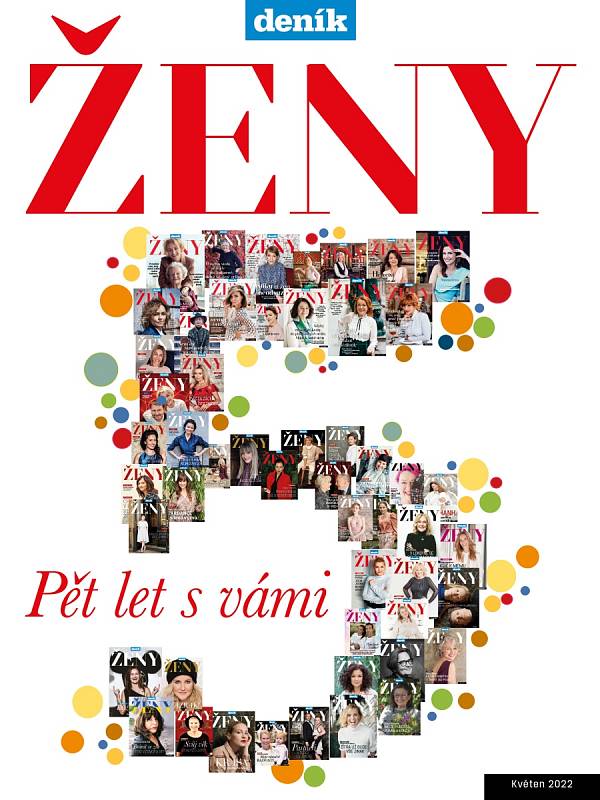 Květnové vydání magazínu Ženy.