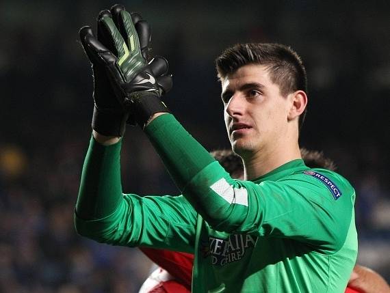 Thibaut Courtois na Stamford Bridge