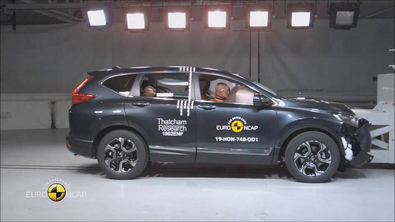 Honda CR-V je podle Euro NCAP nedostatečně bezpečná pro chodce především v přední části. Lepe je na tom například i Mercedes-Benz třídy G.