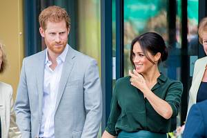 princ Harry a Meghan