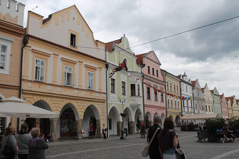 Březanova ulice v Třeboni