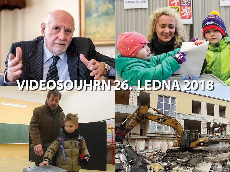 Videosouhrn Deníku – pátek 26. ledna 2018