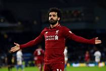 Fotbalista Liverpoolu Mohamed Salah