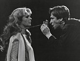 S Františkem Němcem v Hamletovi v roce 1982.