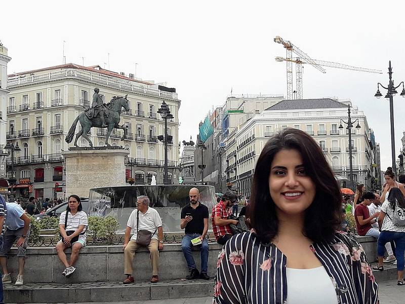 Aktivistka Ludžajn al-Hathloulová