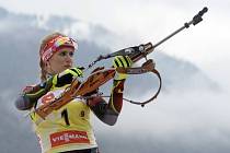 Biatlonistka Gabriela Soukalová měla ve sprintu SP v Anterselvě problémy se zbraní a byla diskvalifikována. 