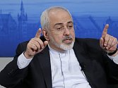 Íránský ministr zahraničí Mohammad Džavád Zaríf.