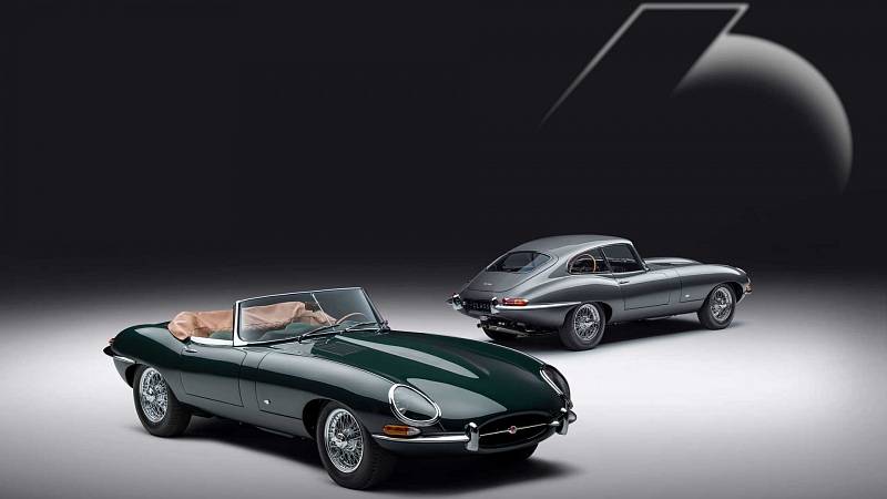 Jaguar e-type edice 60 let