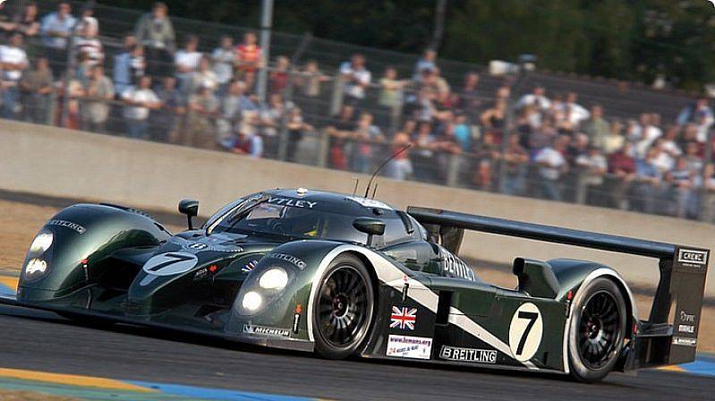 Bentley, které v roce 2003 jako poslední vyhrálo závod Le Mans ve skutečnosti, nebylo Bentley, ale přestavěným Audi R8C z roku 1999. Za volanty se střídali Tom Kristensen, Rinaldo Capello a Guy Smith.