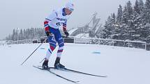 Michal Novák vybojoval na MS juniorů a závodníků do 23 let ve finském Lahti stříbro v závodu na 15 km volnou technikou.