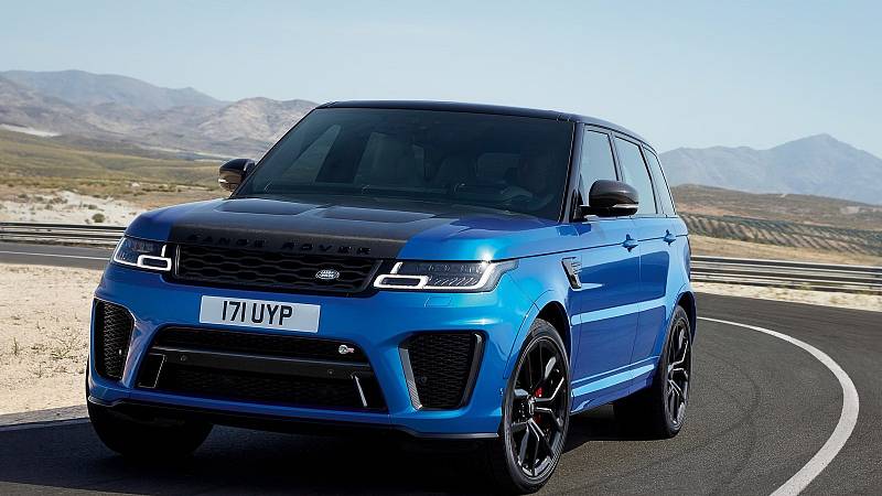 Range Rover Sport SVR - 13,5 l l/100 km