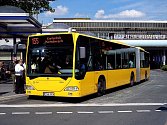Autobus MHD v německém Essenu