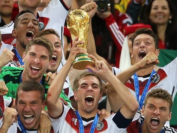 Philipp Lahm s trofejí