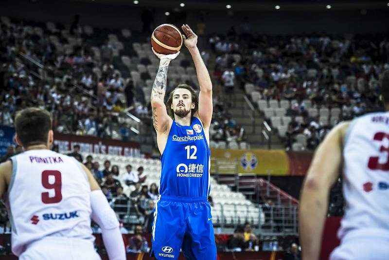 Utkání basketbalového mistrovství světa - Česko vs. Polsko