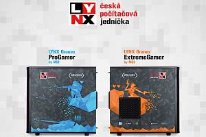 Počítače Lynx Grunex ProGamer a ExtremeGamer.