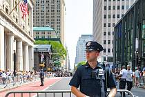 Příslušník newyorského policejního sboru. Ilustrační foto