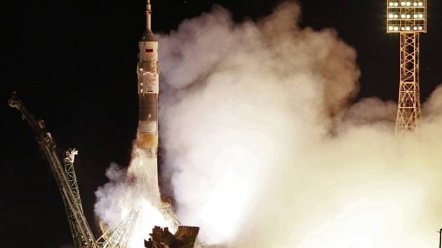 Ruská raketa Sojuz. Ilustrační foto.