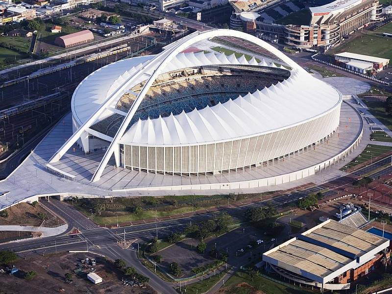 Durban Stadium – Durban. Kapacita: 69 957.