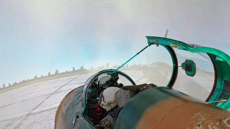 Simulátor letadla MiG-21 ve Vratislavicích nad Nisou.