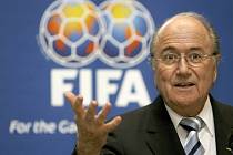 Prezident Mezinárodní fotbalové federace FIFA Sepp Blatter.