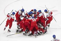 Mistrovství světa hokejistů do 20 let v Edmontonu, skupina B, utkání ČR - Rusko.