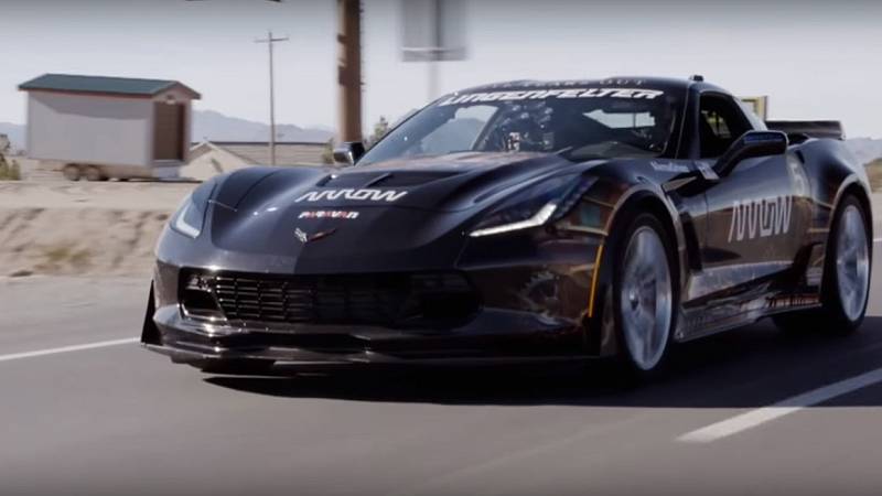 Chevrolet Corvette Z06 od Arrow Electronics.