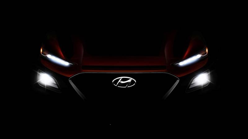 Jedna z prvních fotografií malého SUV Hyundai Kona.