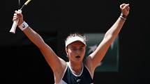 Barbora Krejčíková ve čtvrtfinále Roland Garros porazila Cori Gauffovou.