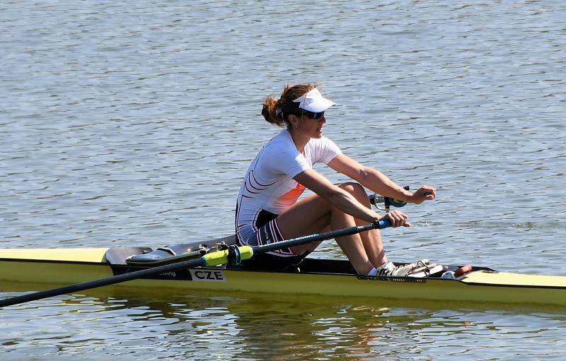 Česká skifařka Mirka Topinková Knapková