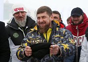 Nový skiareál v Čečenském Veduči otevíral tamní vůdce Ramzan Kadyrov 