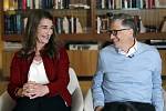 Bill a Melinda Gatesovi na snímku z 1. února 2019