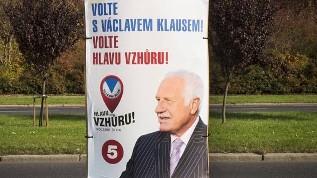 Klaus: Bobošíkovou jsem podpořil. O fotce na plakátech jsem ale nevěděl -  Deník.cz