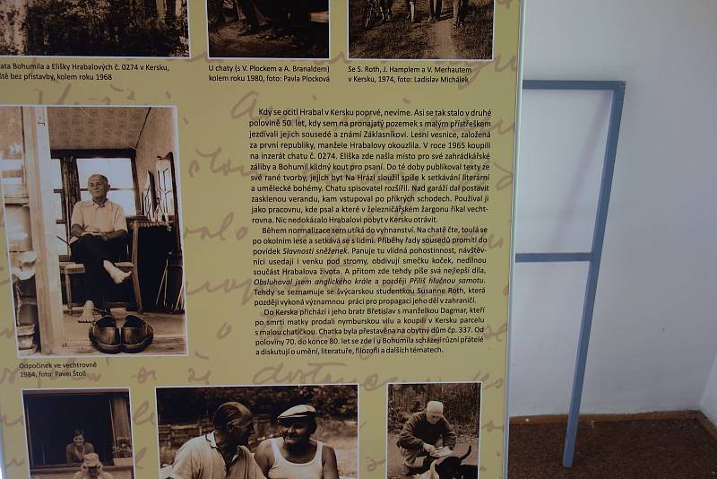 V nymburském Vlastivědném muzeu je expozice, věnovaná spisovatelově mládí