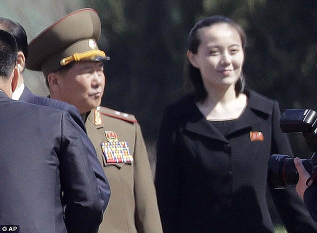 Kim Jo-čong. Mladší sestra vůdce KLDR Kim Čong-una.