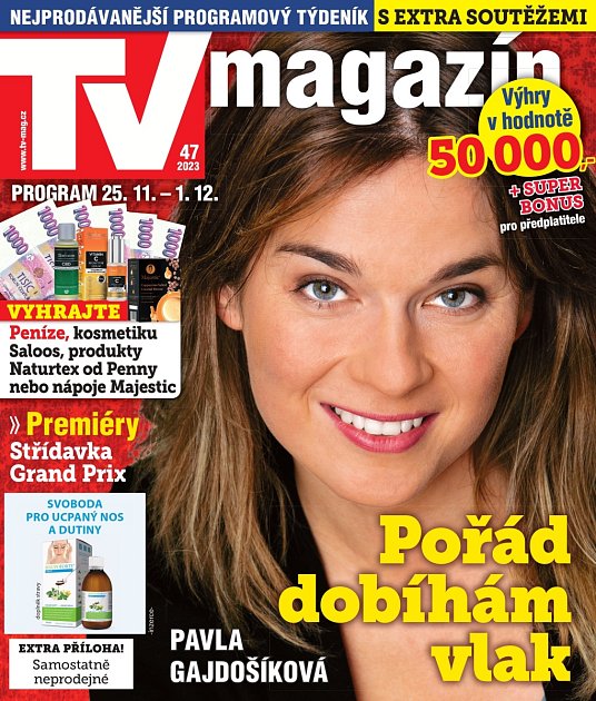 TV Magazín vychází jako páteční příloha tištěného Deníku