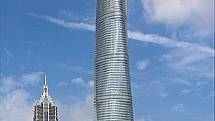 Věžák Shanghai Tower je třetí nejvyšší budovou světa. Nyní se v něm nachází nejvýše položená restaurace (umístěná uvnitř budovy) na planetě, Heavenly Jin.