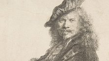 Rembrandtův autoportrét z roku 1639 naznačuje, že jeho levé oko hledí doleva, zatímco pravé se dívá přímo