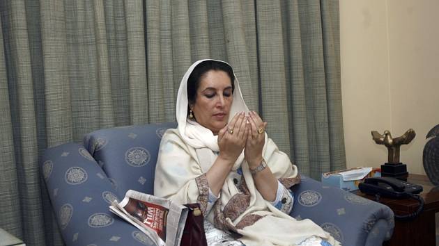 Někdejší pákistánská premiérka Benazír Bhuttová