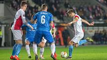 SK Slavia Praha vs. KRC Genk.