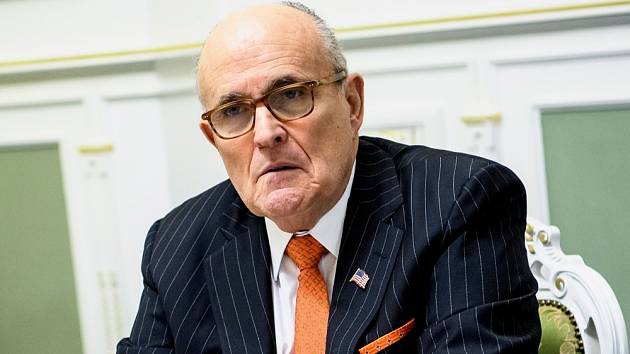 Rudy Giuliani, právník amerického prezidenta Donalda Trumpa a bývalý starosta New Yorku