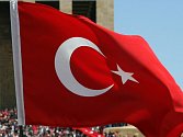 Ilustrační foto - turecká vlajka.