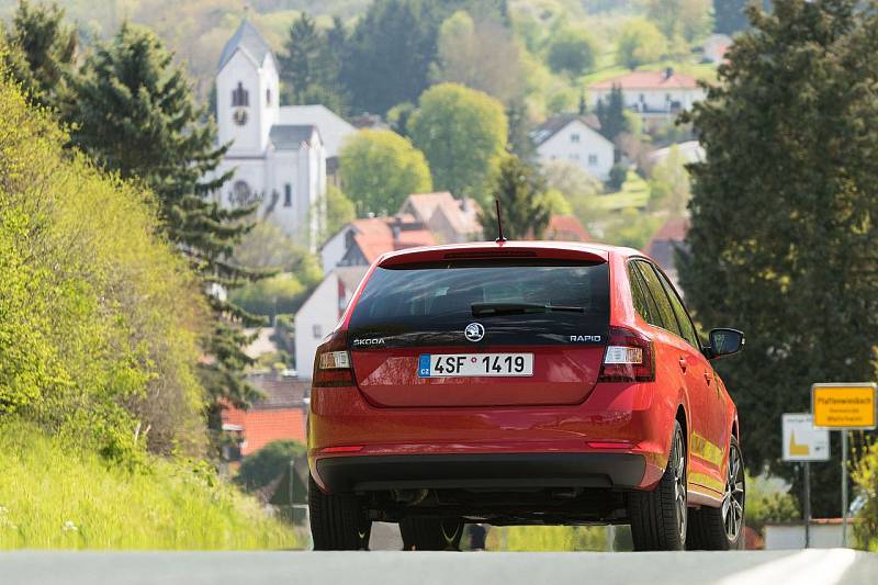 Škoda Rapid Spaceback.