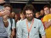 Zájemci se setkali 4. července s oscarovým scenáristou Charliem Kaufmanem na akci KVIFF Talks na mezinárodním filmovém festivalu v Karlových Varech.