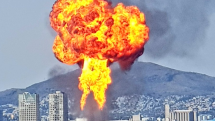 Výbuch lihovaru v Mexico City