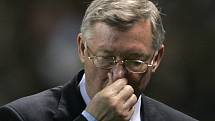 Trenér Manchesteru United Alex Ferguson.